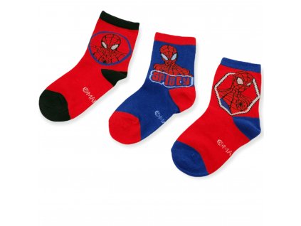 Chlapčenské vysoké ponožky Spidey Spider-man - 3 ks