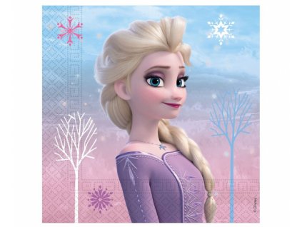 Papierové servítky Frozen Elsa - 20 ks