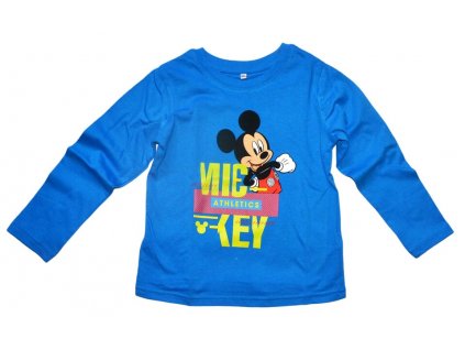 Chlapčenské tričko s dlhým rukávom Mickey Mouse Athletics