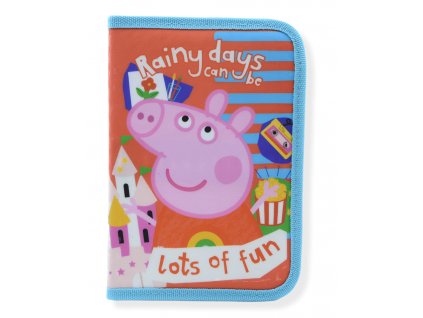 Dievčenský peračník Peppa Pig Rainy days