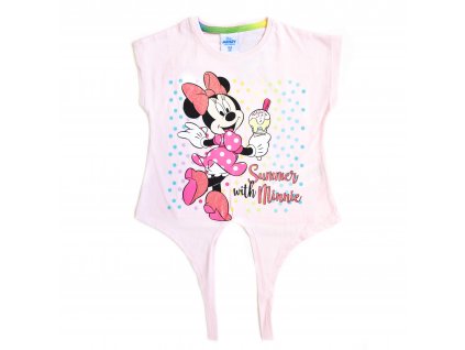 Dievčenské tričko "Minnie Mouse" - ružová