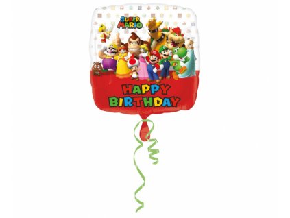 Fóliový balón 18" - Super Mario