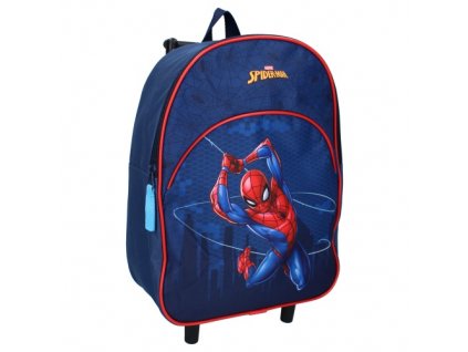 Detský cestovný kufor na kolieskach Spider-man