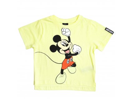 Chlapčenské tričko "Mickey Mouse" - žltá