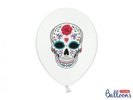 Latexové balóny Muertos - 50 ks