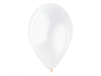 Latexový balón Pastelový 10" / 25 cm - transparentný