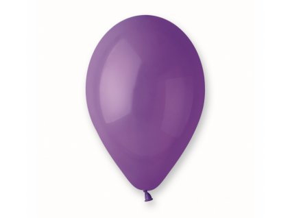 Latexový balón Pastelový 10" / 25 cm - fialová