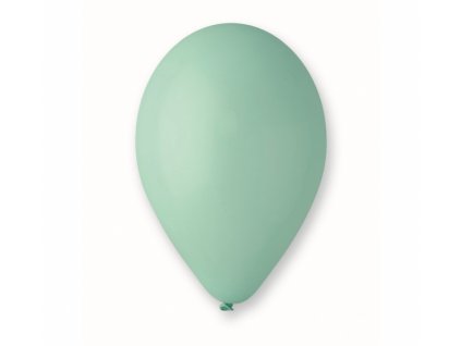Latexový balón Pastelový 10" / 25 cm - tyrkysová