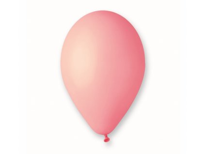 Latexový balón Pastelový 10" / 25 cm - svetlo ružová
