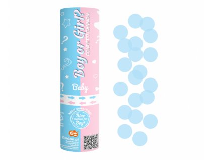 Vystreľovacie konfety - Boy or Girl - 15 cm