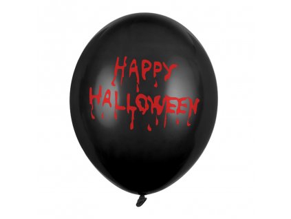 Latexové balóny Happy Halloween 12" - 50 ks