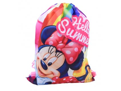 Dievčenské vrecko na prezuvky Hello Summer Minnie Mouse