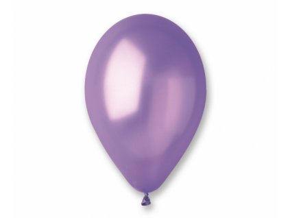 Latexový balón Metalizovaný 12" / 30 cm - levanduľová