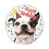 Fóliový balón 17" - Happy Birthday Dog