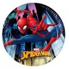 Papierové taniere Spider-man v útoku - 8 ks / 20 cm