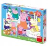 Puzzle "Peppa Pig" Veselé popoludnie 3×55 dielikov