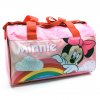 Dievčenská cestovná a športová taška "Minnie Mouse" - svetlo ružová