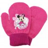 Dievčenské rukavice "Minnie Mouse" - ružová - 10x13 cm