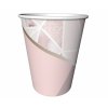 Papierové poháre Rose Chic - 6 ks / 240 ml