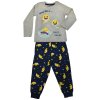 Chlapčenské bavlnené pyžamo "Baby Shark" - sivá