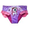 Dievčenské plavky nohavičky "Unicorn" - tmavo ružová
