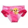 Dievčenské plavky nohavičky "Baby Shark" - svetlo ružová