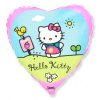 Fóliový balón 18" - Hello Kitty v záhrade