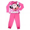 Dievčenské bavlnené pyžamo "Minnie Mouse" - svetlo ružová