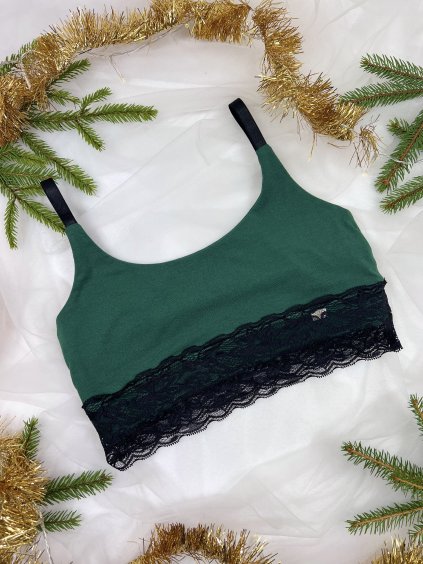 Podprsenka Basic zelená