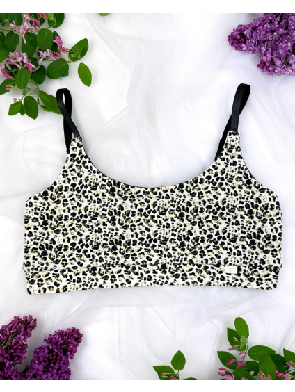 Podprsenka Basic Leopard