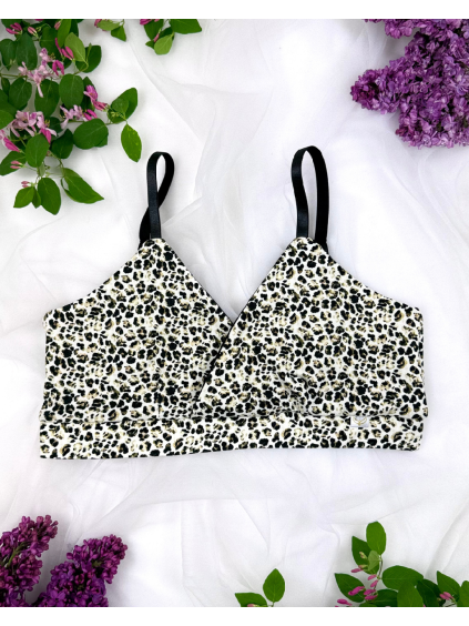 Podprsenka Cross Leopard
