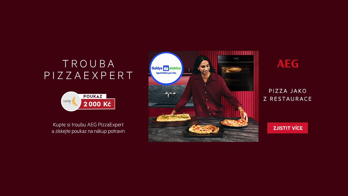 K troubě AEG PizzaExpert poukaz na nákupy