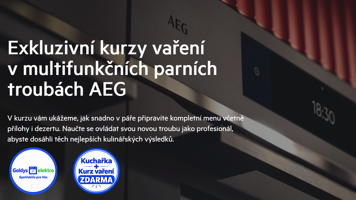 AEG Kurz vaření ZDARMA!