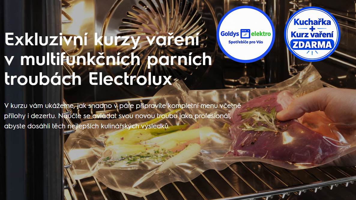Electrolux Kurz vaření ZDARMA!