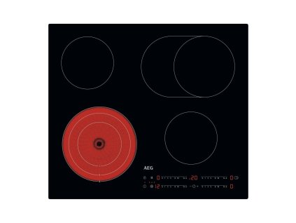 AEG Varná deska sklokeramická 3000 Radiant Hob Timer HK654070IB - model HK654070IB