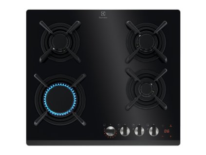 Electrolux Varná deska plynová 800 Flamelight Hob2Hood® KGG643753K - model KGG643753K