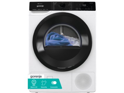 Gorenje Volně stojící sušička prádla s tepelným čerpadlem, 8 kg Řada G600 - D2PNA83W/CZ