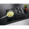 AEG Varná deska plynová 8000 Flamelight Hob2Hood® HKB64453NB - model HKB64453NB