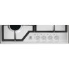 Electrolux Varná deska plynová 600 Slim line KGS6426SX - model KGS6426SX