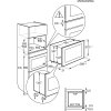 AEG Vestavná mikrovlnná trouba - model NMB6S171SB