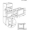 AEG Vestavná mikrovlnná trouba - model MBB1756SEM