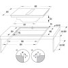 Gorenje Indukční deska s integrovaným odsavačem, 60 cm Řada G600 - GEH6432BSCWF  Gorenje Autorizovaný prodejce