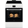 Electrolux Sklokeramický sporák s parní funkcí SteamBake - model LKR664177W