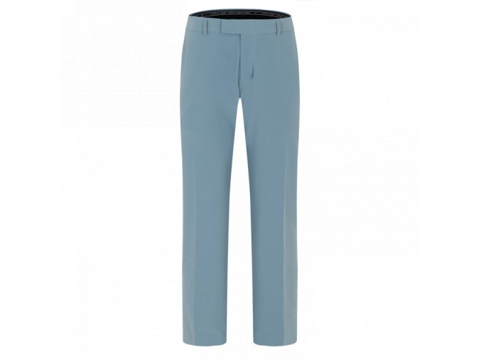 Oscar Jacobson Laurent Stretch Trouser Smokeblue 51537850 202 Front normal