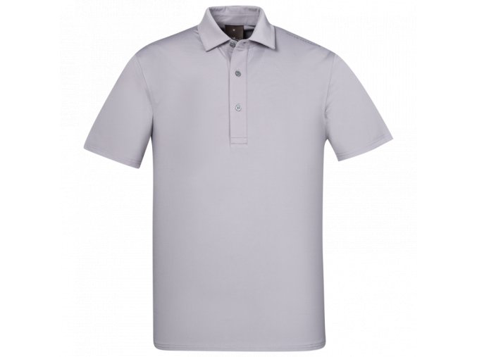 Oscar Jacobson Chap Course Poloshirt grey 66764292 164 front normal