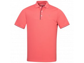 Oscar Jacobson Ivo Pin Poloshirt red 65519058 657 front normal