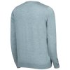 Oscar Jacobson Wyatt Pin V neck blue 67066768 202 back normal