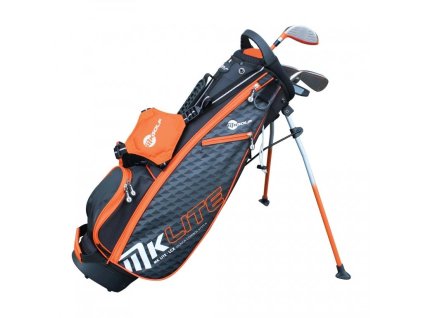 2038 mkids golf lite detsky golfovy set oranzovy 49 125cm