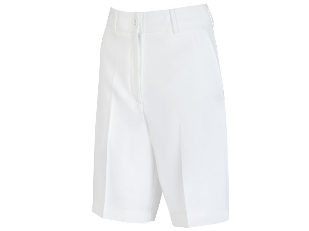 J.Lindeberg Gwen Long Shorts Pants dámské kraťasy White 29