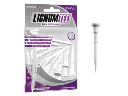 LIGNUM golfová týčka z lisovaných pilin 53 mm ( 2 1/8 ) (16 ks)